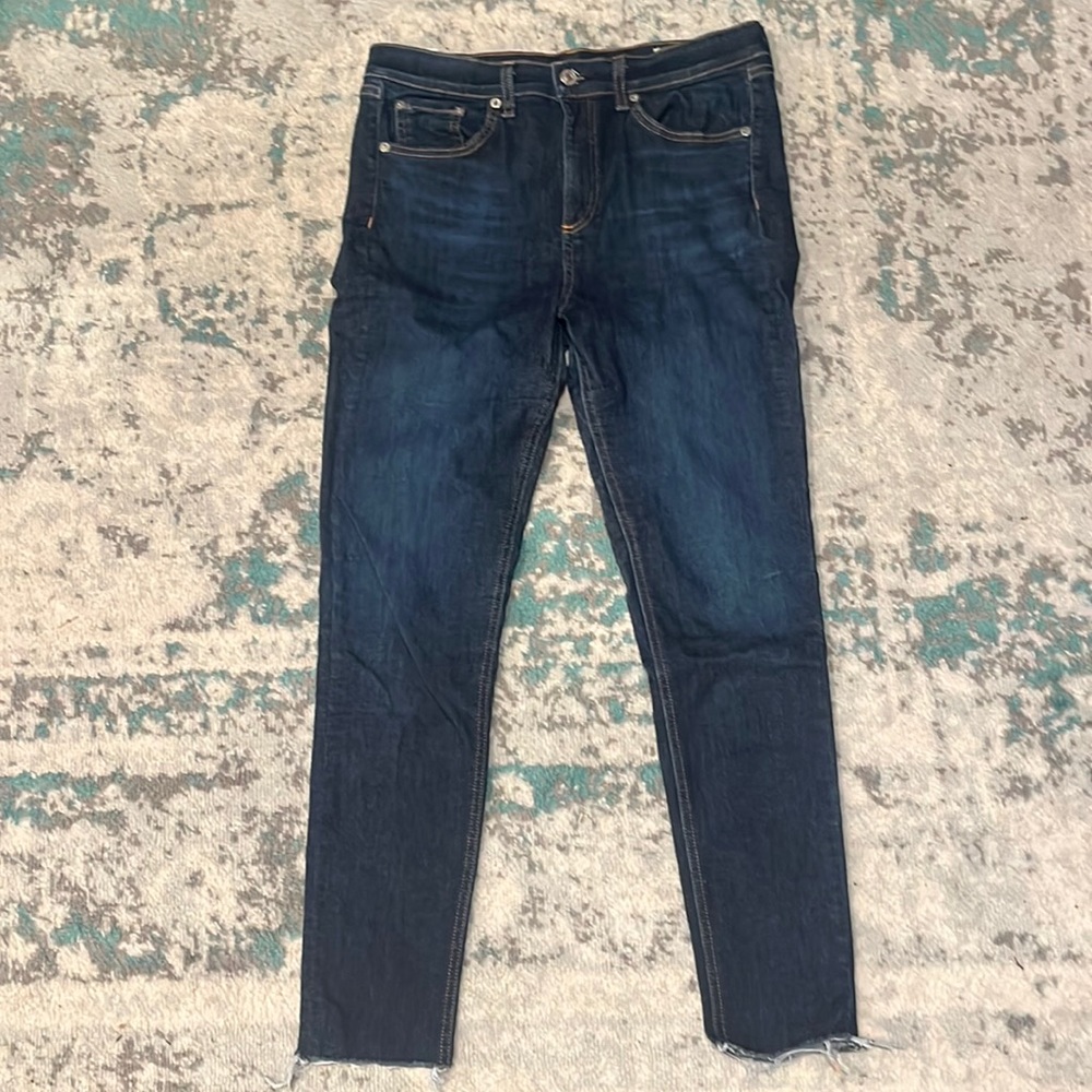 Rag and bone 10” ankle skinny jeans great condition